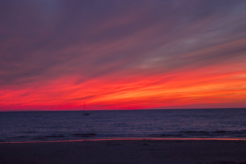 A Fourth of July Sunset Brighter than the Fireworks