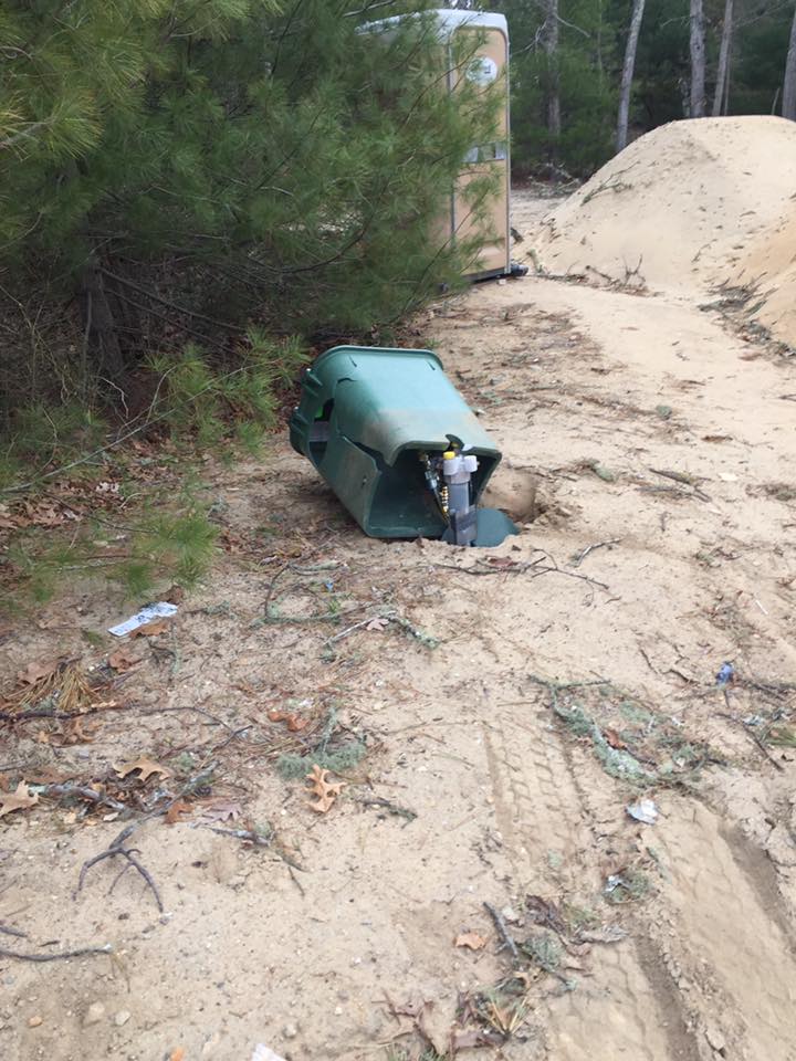 Underground propane tank begins leaking after valve run over in Orleans