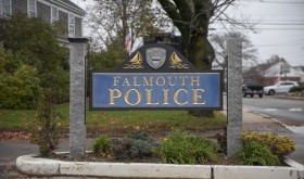 Water main break closes Falmouth intersection