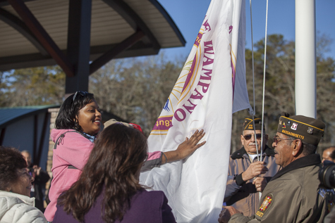 Raising the Flag