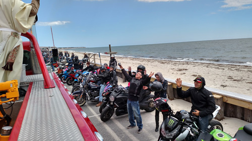 Photos from the 39th Annual Blue Knights Blessing of the Bikes