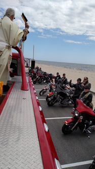 Photos from the 39th Annual Blue Knights Blessing of the Bikes