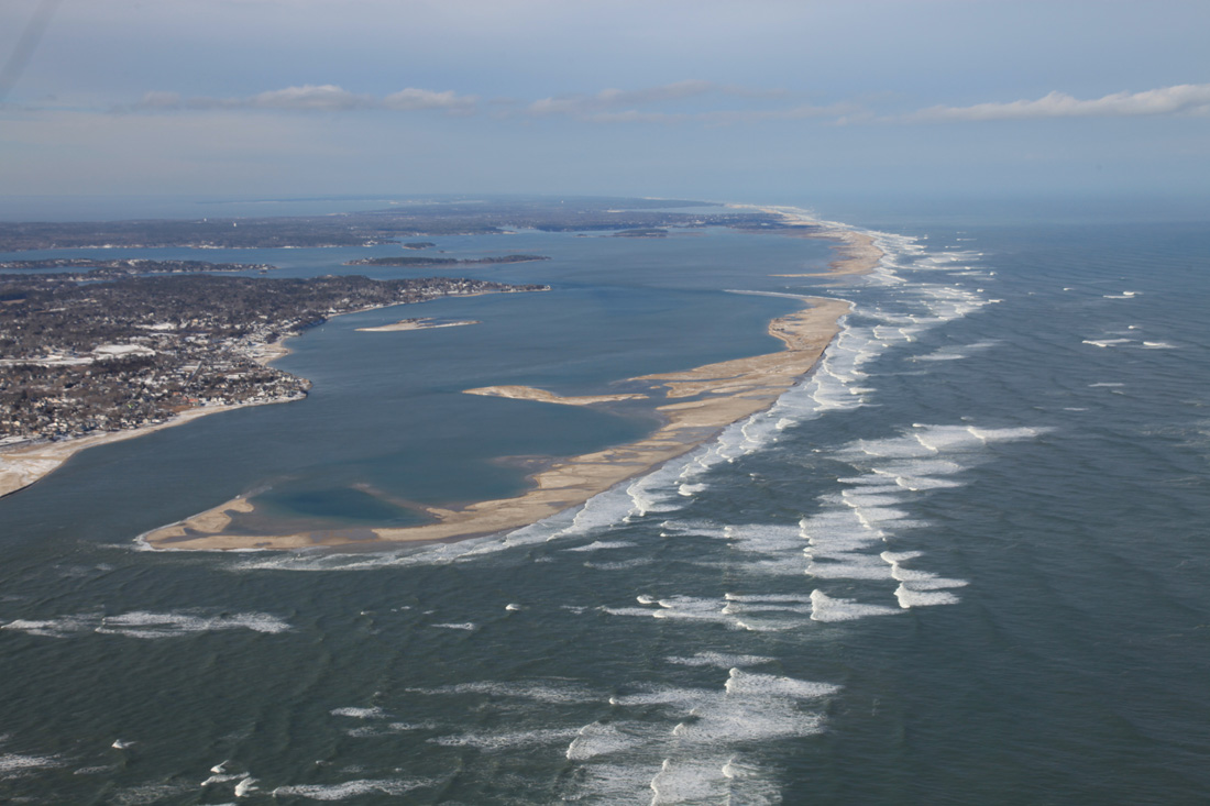 Aerial Photos Of Washovers On Chatham's Barrier Beaches!