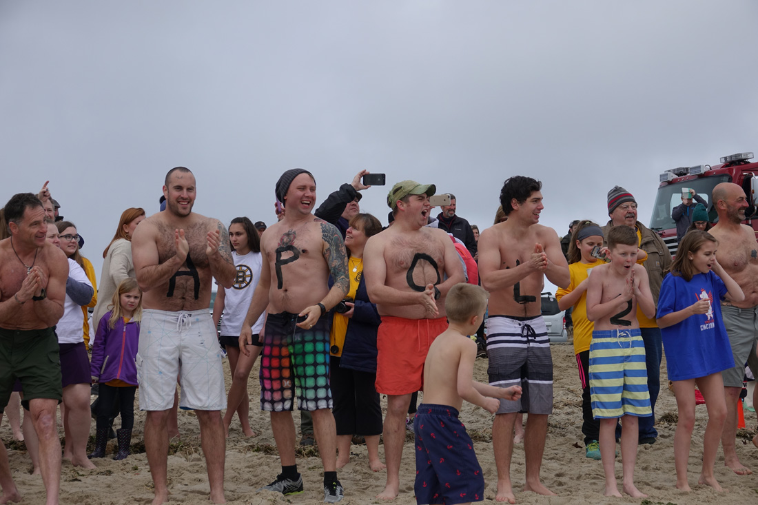 April Fools Plunge to Support Coomber Family Held In Chatham!