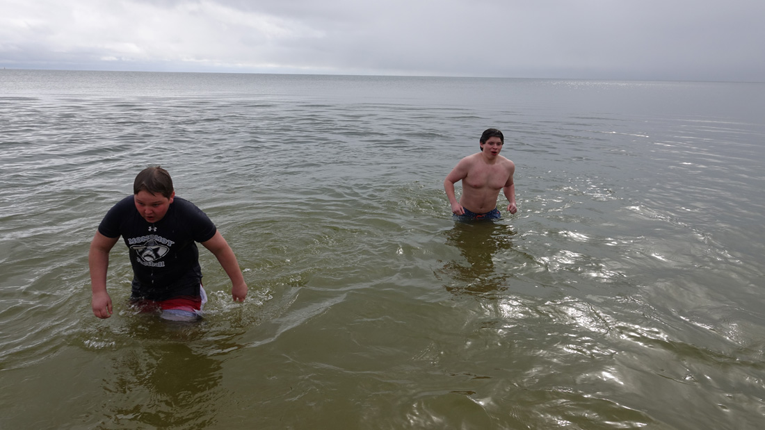 April Fools Plunge to Support Coomber Family Held In Chatham!