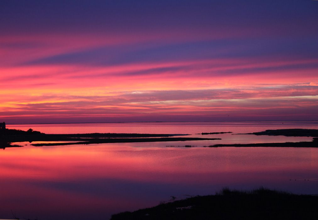 Beautiful December Skies...Sunrise And Sunset!