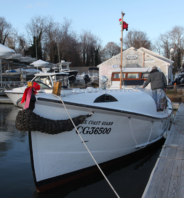Boat Ride On The CG36500! - CapeCod.com