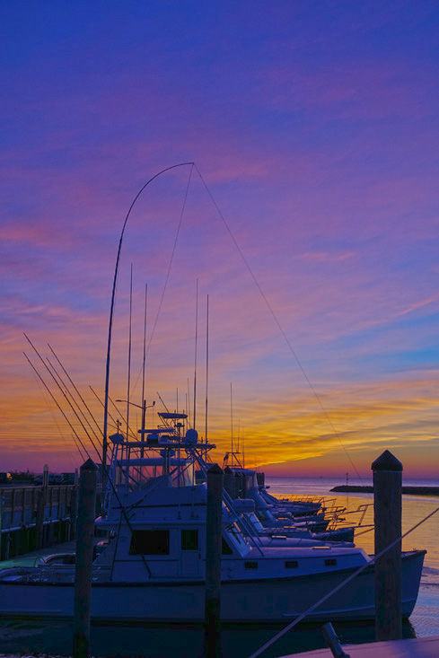Boats Glow and Afterglow at Rock Harbor!