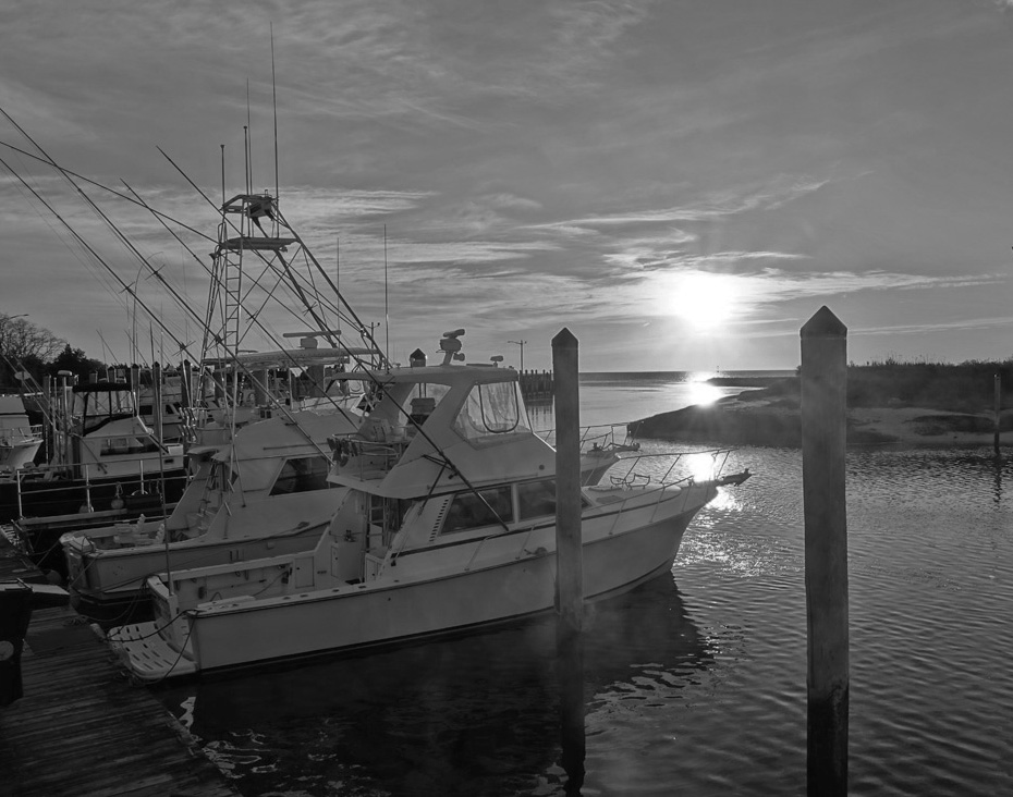 Boats Glow and Afterglow at Rock Harbor!