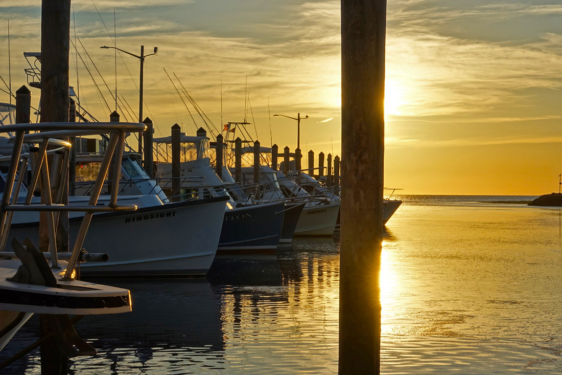 Boats Glow and Afterglow at Rock Harbor!