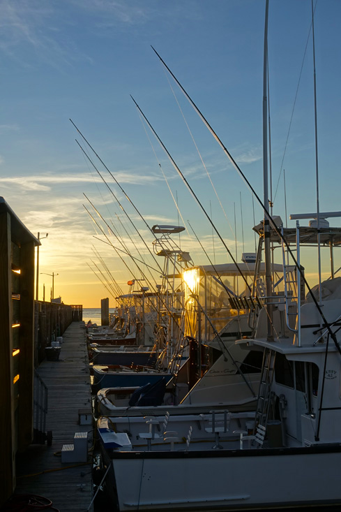 Boats Glow and Afterglow at Rock Harbor!
