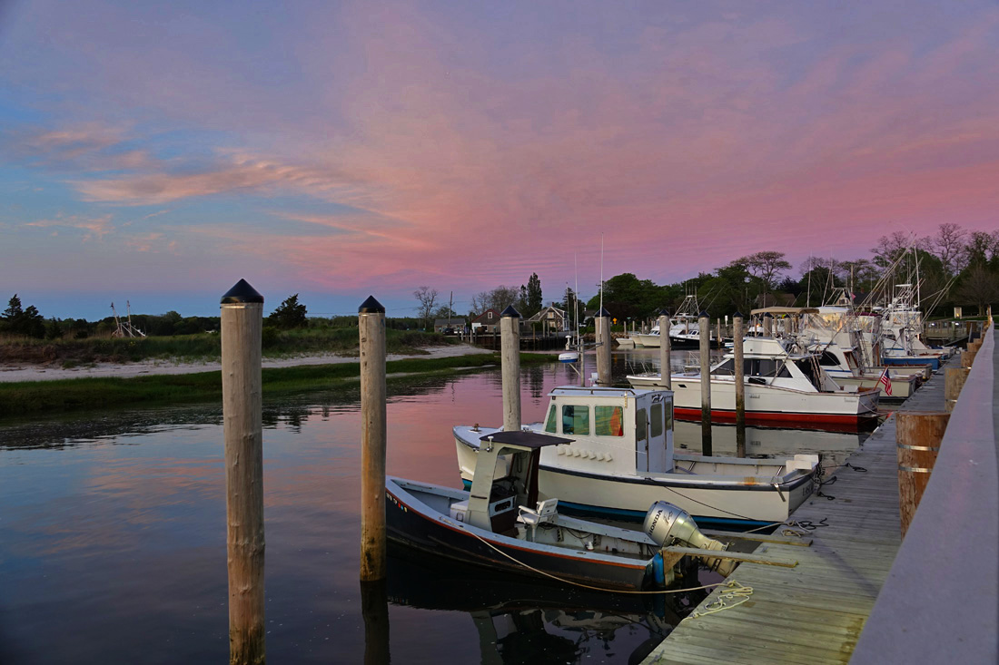 Boats Glow and Afterglow at Rock Harbor!