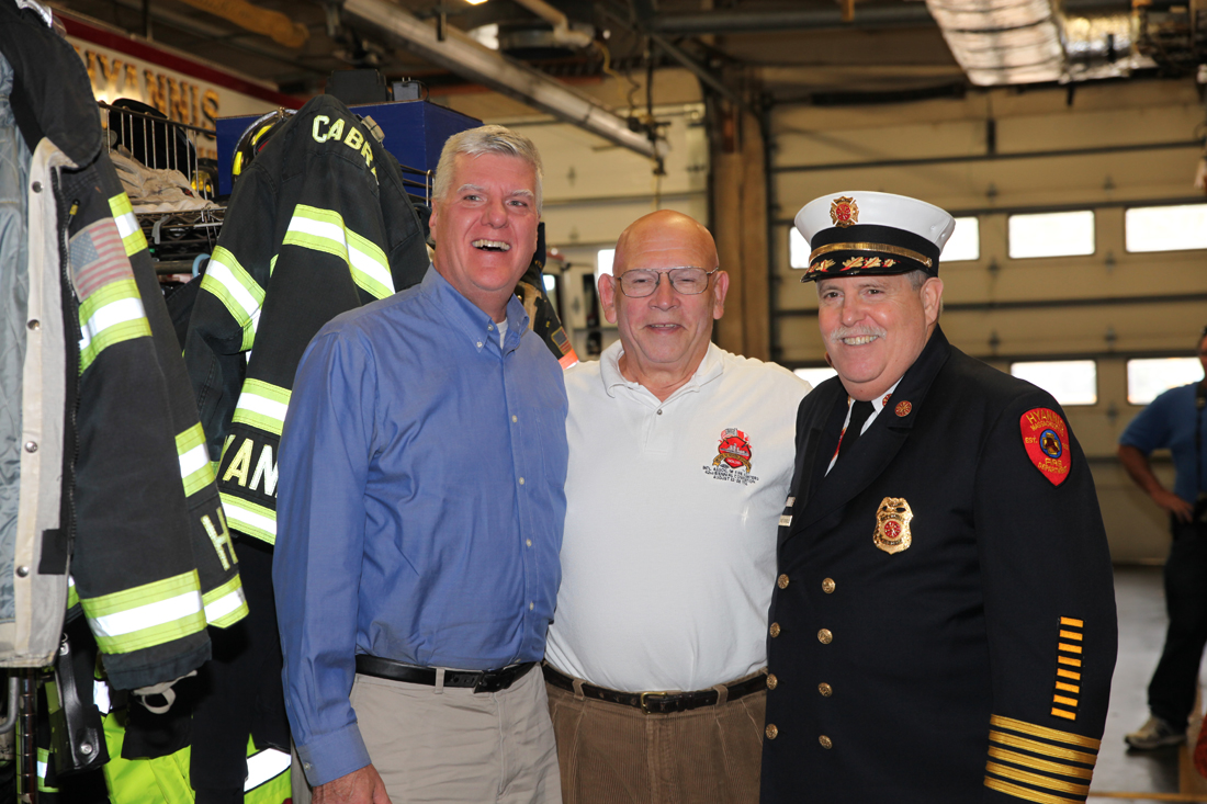 Hyannis Fire Chief Brunelle's Last Day On The Job