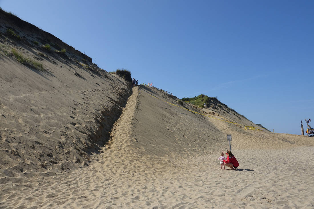 New Beach Path at Cahoon Hollow Beach, Wellfleet!