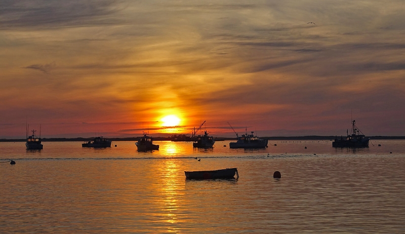 Spectacular Morning Sky At Chatham Harbor!