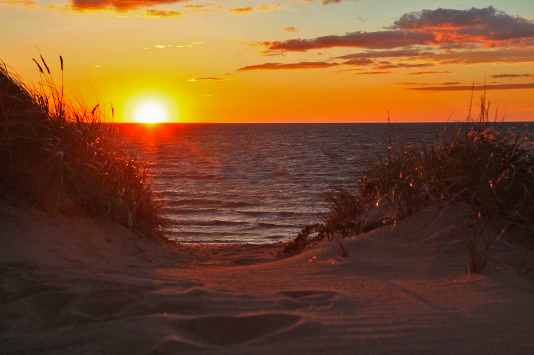 Sunset First Encounter Beach, Eastham