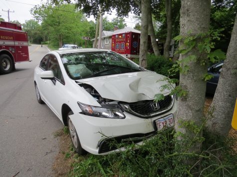 1 car vs tree dennis