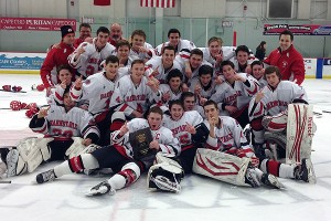 Barnstable defeated Newburyport and Mansfield to capture the 2014 Cape Cod Freezeout Tournament championship. Photo courtesy of Katie McDonough