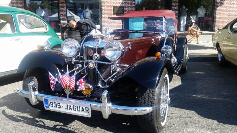 CCB MEDIA PHOTO: Hundreds of cars line Main Street in Hyannis Sunday for the 22nd Annual Father's Day Car Show.