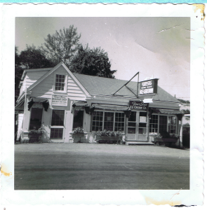 PHOTO COURTESY OF FOUR SEAS. The iconic Four Seas Ice Cream Shop around 1959. The shop is celebrating its 80th year in business this year.