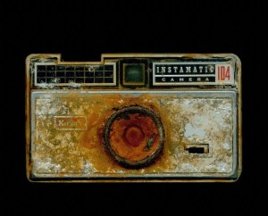 COURTESY OF THE ASSOCIATION TO PRESERVE CAPE COD A photograph of a Kodak camera from the 1960s that was found washed up on a beach.