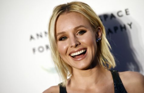 FILE - In this April 21, 2016, file photo, actor Kristen Bell poses at the opening of the new photography exhibit "REFUGEE" at The Annenberg Space for Photography in Los Angeles. Bell told NBC's "Today" show in a recent interview that mommy blogs and other parenting sites should come equipped with a simple message, As long as you love your kid, you wont fail. (Photo by Chris Pizzello/Invision/AP, File)