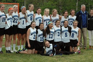The Falmouth Academy girls' lacrosse team's magical season came to an end Wednesday with a 19-7 loss to Cohasset in the Division 2 South Sectional quarterfinals. Sean Walsh/Capecod.com Sports