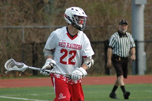 Barnstable High's Bo Delaney won 19 out of 20 faceoffs in the Red Raiders' 11-6 win over Scituate Wednesday. Sean Walsh/Capecod.com Sports