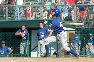 Chatham's Aaron Knapp pops it up. Sean Walsh/Capecod.com Sports