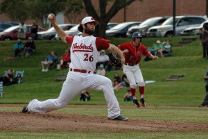 Orleans righty Joe Ravert (LaSalle) went four innings in last night's 5-1 win.. Sean Walsh/Capecod.com Sports