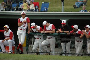 The Orleans Firebirds climbed to 12-5 on the still young season and remained atop the East Division standings with a 5-3 win over the Hyannis Harbor Hawks at Eldredge Park Sunday night. Sean Walsh/Capecod.com Sports