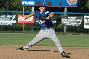 Wake Forest righty Parker Dunshee went to 2-0 on the season with his win over the Hyannis Harbor Hawks last night. Sean Walsh/Capecod.com Sports