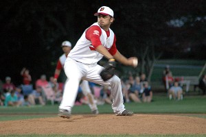 Ohio State's Tanner Tully got the win for the Firebirds last night at Eldredge Park. Sean Walsh/Capecod.com Sports