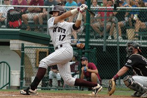 Cotuit's Will Haynie ('Bama) came through once again for the host Kettleers. Sean Walsh/Capecod.com Sports