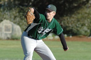 Drew Gallant picked up his first win of his American Legion career Friday on the road versus Hingham Post 120 as Barnstable Post 206 won its 7th straight. Sean Walsh/Capecod.com Sports