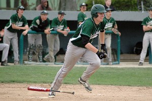Dennis-Yarmouth junior shortstop Mike Knell hammered out a pair of doubles and went 2-3. Sean Walsh/Capecod.com Sports Photos
