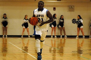 St. John Paul II's Diego Meritus had eight points and dished out eight assists to go with four rebounds as he helped lead the Lions to a tourney-opening 63-50 win over the Upper Cape Tech Rams.  Sean Walsh/Capecod.com Sports