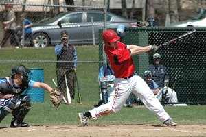 Barnstable High's Griffin Burke went 2-3 against Walpole. Sean Walsh/Capecod.com Sports Photos