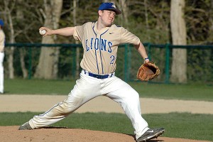 St. John Paul II's Kevin Marsh struck out 10 in a complete-game effort versus Sturgis East Tuesday. Sean Walsh/Capecod.com Sports Photos