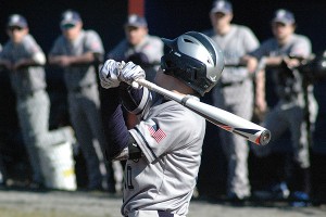 Sturgis East's Kyle Coolidge takes a hack in recent baseball action at McKeon Park in Hyannis. Sean Walsh/Capecod.com Sports File Photo