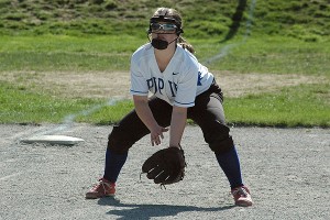 St. John Paul II's Madi Doyle and the Lady Lions were swept Saturday afternoon by Eastern Athletic Conference champion Bishop Stang. Sean Walsh/Capecod.com Sports