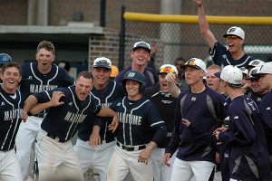 The Massachusetts Maritime baseball team is set to host its first-ever collegiate baseball championship tournament series starting Friday, May 1 and playing throuyghout the weekend. Sean Walsh/Capecod.com Sports Photos