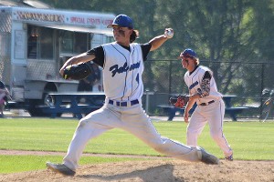 Mashpee High School's Jason Demers was superlative in the Falcons' South Sectional Semifinal win over Abington Wednesday afternoon at Rockland Memorial Stadium. Phil Garceau/Capecod.com Sports