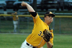 Nauset's Mike Doherty got the win in relief last night at Eldredge Park. Sean Walsh/Capecod.com Sports Photos