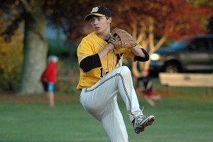 Paul Prue gave Nauset 11 scoreless innings in the MIAA South Sectionals but it was not enough as Middelboro prevailed over the Warriors Thursday, 6-5. Sean Walsh/Capecod.com Sports