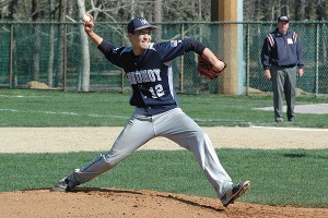 Monomoy's Owen Cottle turned in another masterpiece on the mound Wednesday for the Sharks. Sean Walsh/Capecod.com Sports