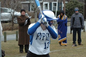 St. John Paul II's Sam Carlowicz went 3-3 with a pair of RBI and a walk in yesterday's 9-0 rout. Sean Walsh/Capecod.com Sports Photos