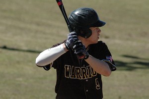Nauset's Sam Majewski was key at the plate for the Warriors in their 5-1 win Saturday versus Sandwich. Sean Walsh/Capecod.com Sports Photos