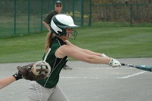 Dennis-Yarmouth's Taylor Conley hit for the cycle Monday against Martha's Vineyard as the Dolphins went on to an 11-1 win. Sean Walsh/Capecod.com Sports