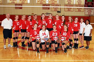 Tom Turco has 10 of his 14 players returning from last year's South Sectional championship team... could a 17th state title be in the making? Photo courtesy of BHS Volleyball